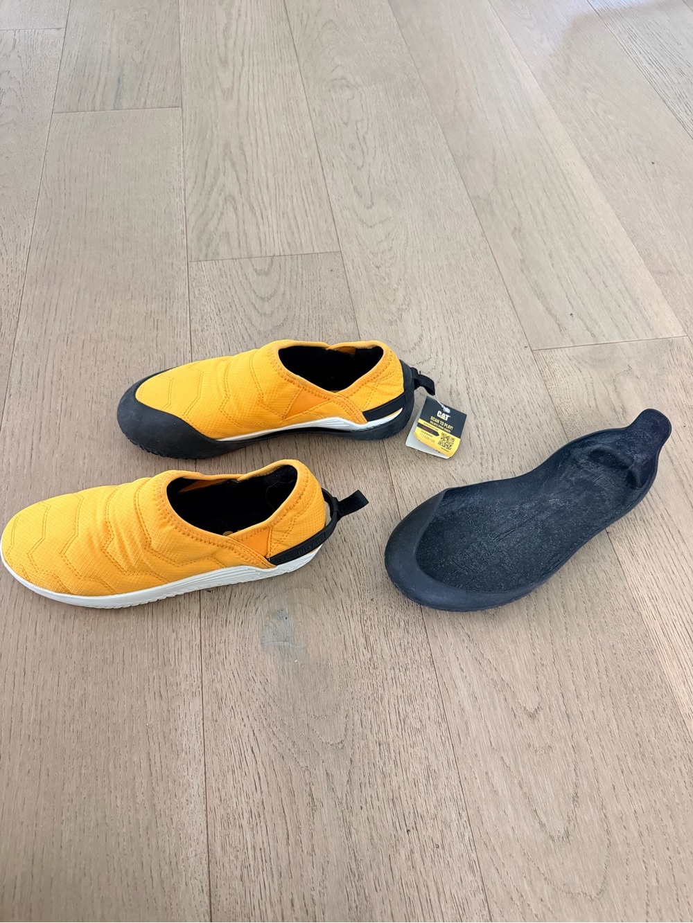 Slip-On Women's Flats in Yellow - Lightweight Casual Loafers